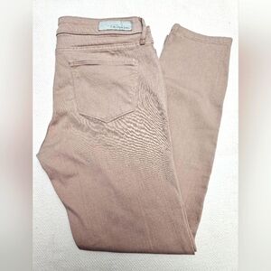 CALVIN KLEIN Ankle Skinny Jeans Blush Pink Nude Size 8